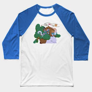 Be Kind Tree House Day Time Baseball T-Shirt